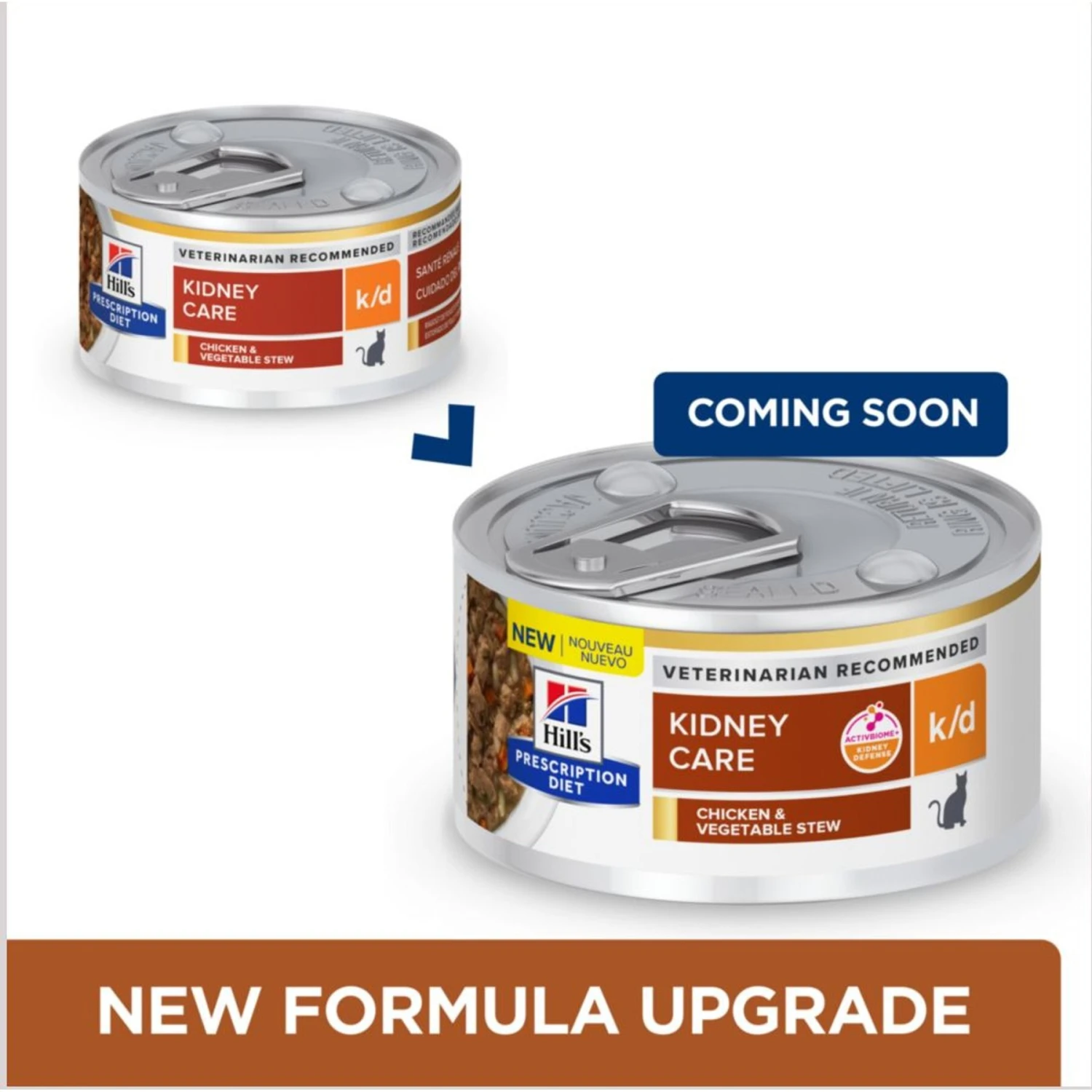 Hill's Prescription Diet K/d Kidney Care Chicken & Vegetable Stew Wet Cat Food 4 Hill's Prescription Diet K/d Kidney Care Chicken & Vegetable Stew Wet Cat Food - Image 2