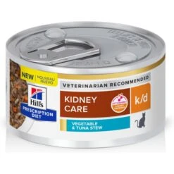 Hill's Prescription Diet K/d Kidney Care Vegetable & Tuna Stew Wet Cat Food
