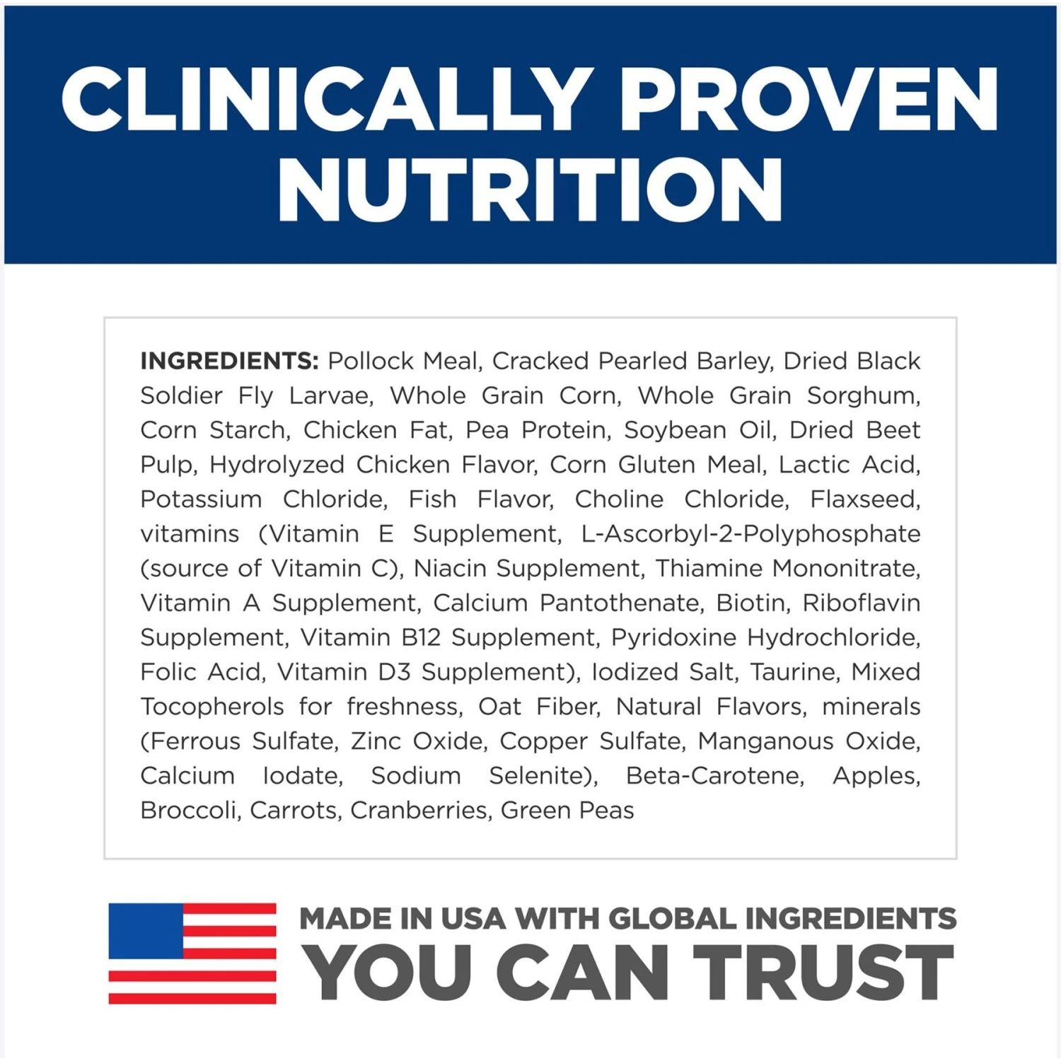 Hill's Science Diet Adult Sensitive Stomach & Skin Pollock Meal, Barley & Insect Meal Recipe Dry Dog Food 9 Hill's Science Diet Adult Sensitive Stomach & Skin Pollock Meal, Barley & Insect Meal Recipe Dry Dog Food - Image 7