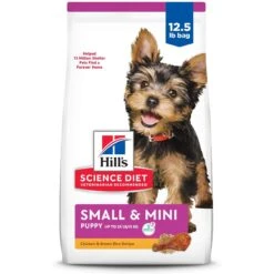 Hill's Science Diet Puppy Small & Mini Chicken Meal & Brown Rice Recipe Dry Dog Food