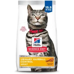 Hill's Science Diet Adult Urinary Hairball Control Dry Cat Food