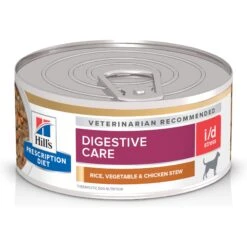 Hill's Prescription Diet I/d Digestive Care Stress Rice, Vegetable & Chicken Stew Canned Dog Food