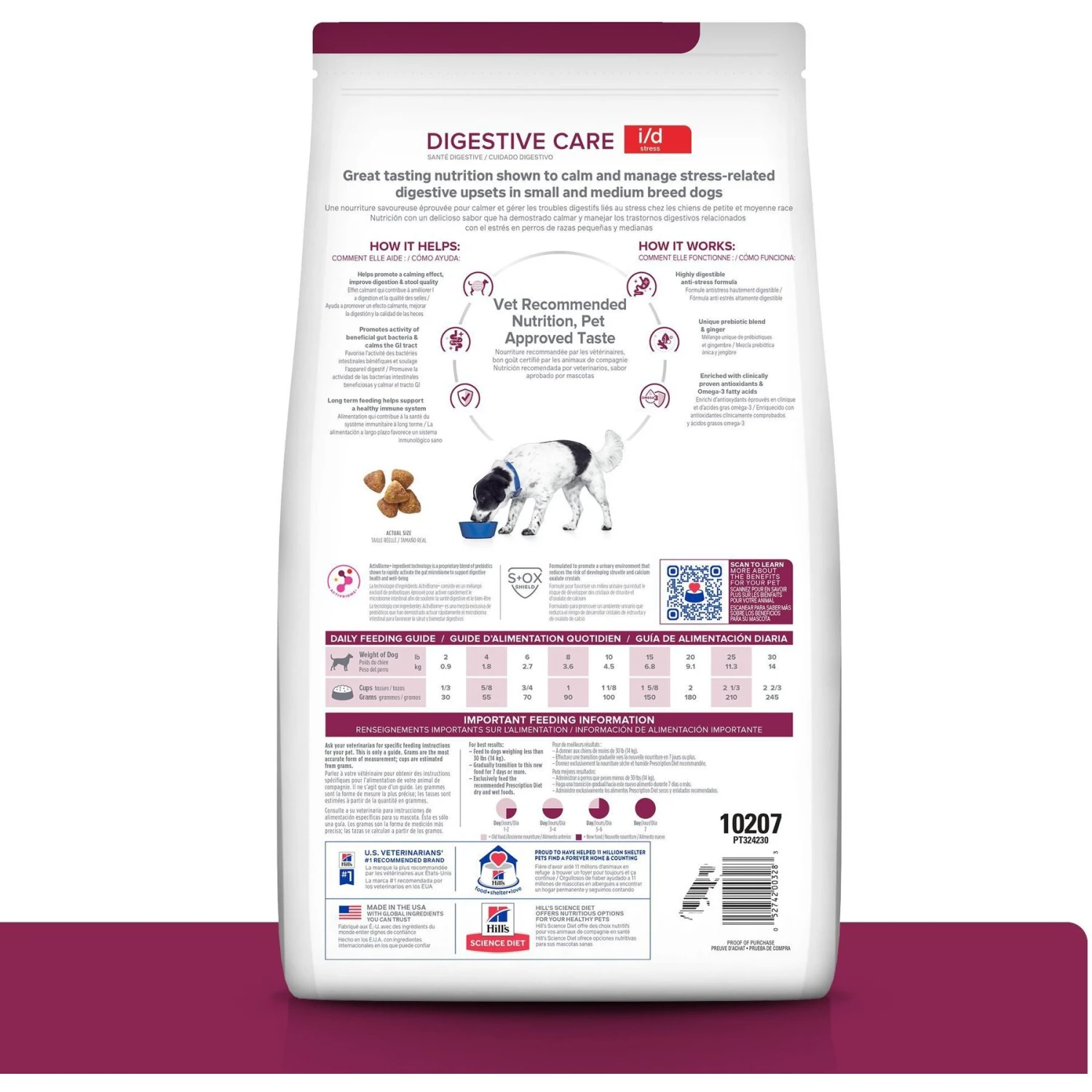 Hill's Prescription Diet I/d Digestive Care Stress Chicken Flavor Dry Dog Food 4 Hill's Prescription Diet I/d Digestive Care Stress Chicken Flavor Dry Dog Food - Image 2