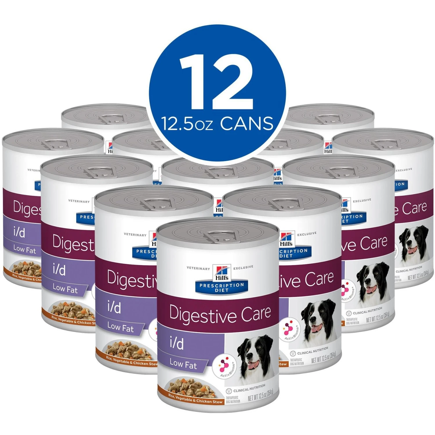 Hill's Prescription Diet I/d Digestive Care Low Fat Rice, Vegetable & Chicken Stew Wet Dog Food 4 Hill's Prescription Diet I/d Digestive Care Low Fat Rice, Vegetable & Chicken Stew Wet Dog Food - Image 2