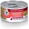Hill's Science Diet Adult Healthy Cuisine Poached Salmon & Spinach Medley Canned Cat Food -Hill's Science Plan Store 94020 Main. AC SS1800 V1585695152