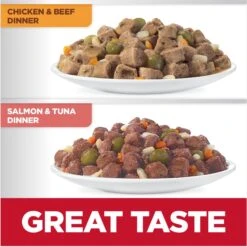 Hill's Science Diet Adult Sensitive Stomach & Skin Chicken & Beef, Salmon & Tuna Variety Pack Wet Cat Food, 2.8-oz Can, Case Of 12 14 Hill's Science Diet Adult Sensitive Stomach & Skin Chicken & Beef, Salmon & Tuna Variety Pack Wet Cat Food, 2.8-oz Can, Case Of 12 -Hill's Science Plan Store 974742 PT4. AC SS1800 V1696615522