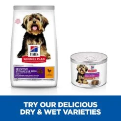 Hill's Science Plan Sensitive Stomach & Skin Small & Mini Mousse Turkey (12 X 200g) -Hill's Science Plan Store atf 608362 cross sell 5 2