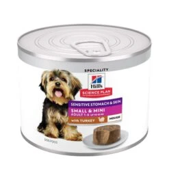 Hill's Science Plan Sensitive Stomach & Skin Small & Mini Mousse Saver Pack: Turkey (24 X 200g)