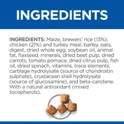 Hill's Science Plan Hill’s Science Plan Adult 6+ Senior Vitality Large Breed With Chicken 14kg 15 Hill's Science Plan Hill’s Science Plan Adult 6+ Senior Vitality Large Breed With Chicken 14kg -Hill's Science Plan Store dog senior vitality chicken large ingredients 0 1