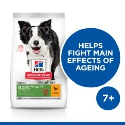 Hill's Science Plan Hill’s Science Plan Adult 7+ Senior Vitality Medium With Chicken 14kg -Hill's Science Plan Store dog senior vitality chicken medium front of pack 7 1