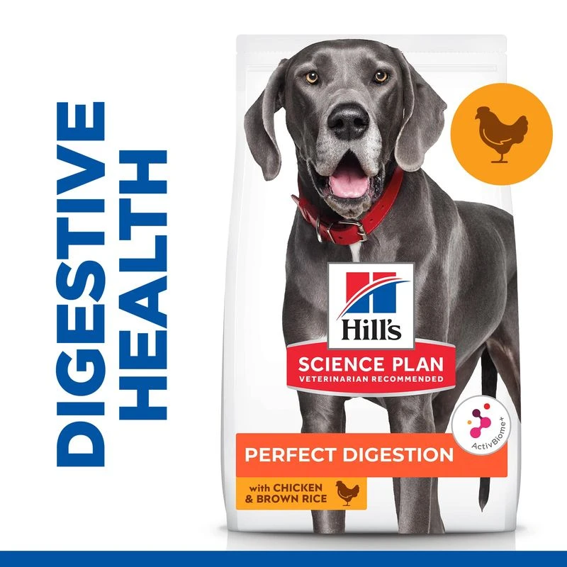 Hill's Science Plan Adult 1+ Perfect Digestion Large Breed With Chicken 14kg