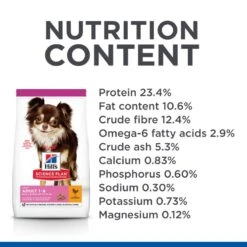 Hill's Science Plan Adult 1-6 Light Small & Mini With Chicken 6kg -Hill's Science Plan Store nutrition light s m adult dog food dry uk 2