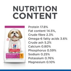 Hill's Science Plan Hill’s Science Plan Mature Adult 7+ Small & Mini With Chicken 6kg -Hill's Science Plan Store nutrition s m mature adult dog food dry uk 8 1