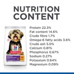 Hill's Science Plan Hill’s Science Plan Adult 1+ Sensitive Stomach & Skin Small & Mini Chicken 6kg -Hill's Science Plan Store nutrition sensitive stomach skin s m adult dog food dry uk 8 1