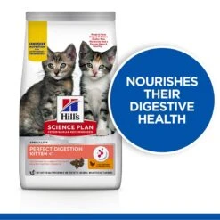 Hill's Science Plan Hill’s Science Plan Kitten Perfect Digestion 1.5kg -Hill's Science Plan Store sp kitten perfect digestion dry chicken bk32781m powerclaim uk 8 1